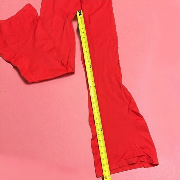 NWOT M/L FP Movement Good Karma Flared Red Onesie - Picture 6 of 9